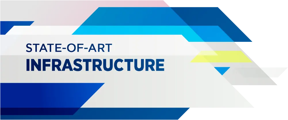 State-of-art infrastructure